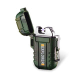 Smoking Lighter USB Charging Electric Metal Li - forsmoking