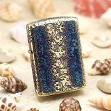 Genuine Zippo oil lighter copper windproof Burning golden vine - forsmoking