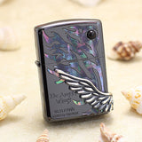 Genuine Zippo oil lighter copper windproof Limited shell angel - forsmoking