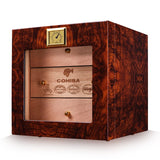 humidor three layers of natural mellow cedar wood large capacity - forsmoking