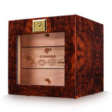 humidor three layers of natural mellow cedar wood large capacity - forsmoking