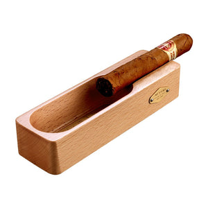 free shipping Cigar ashtray solid wood - forsmoking