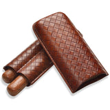 CIGARLOONG Cigar Moisturizing Travel Leather cigar Case - forsmoking