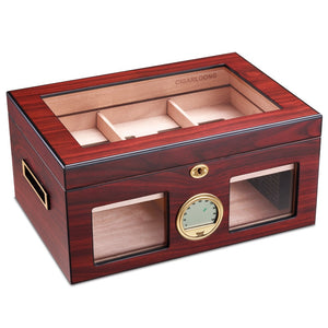 Luxury Gift for Christmas Red Cigar Humidor - forsmoking